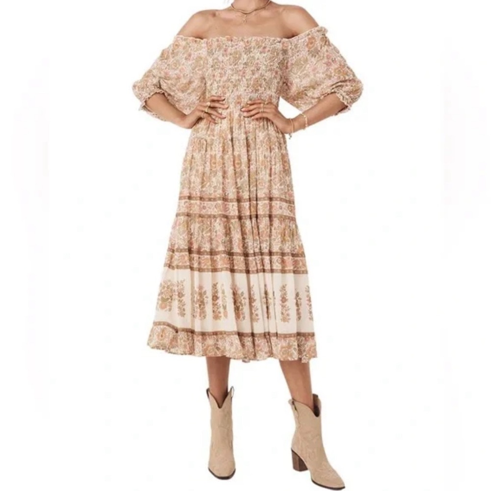 Spell & the Gypsy Juniper shirred dress